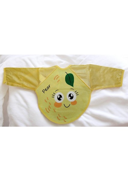 0-12 Ay Kollu Şirin Renkli Desenli Mama Önlüğü fiyatları