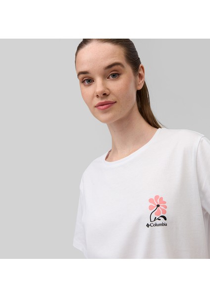 Csc Floral Run Kadın Kısa Kollu T-Shirt indirimleri