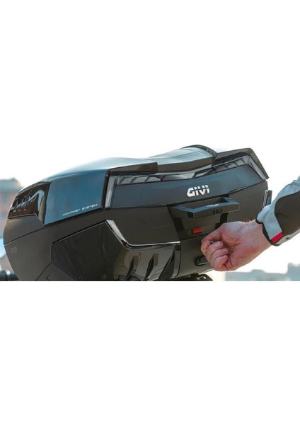 Gıvı V58NNTB Motosiklet Arka Çanta Gri Reflektörlü modelleri