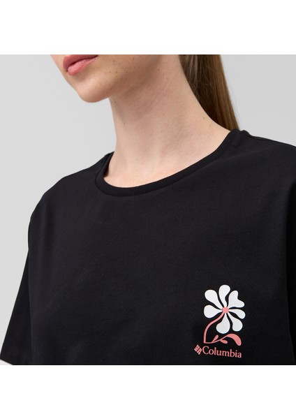 Csc Floral Run Kadın Kısa Kollu T-Shirt fırsatları