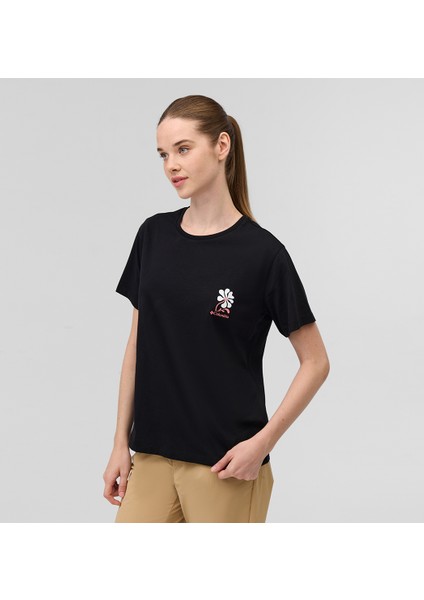 Csc Floral Run Kadın Kısa Kollu T-Shirt indirimleri