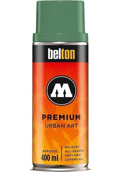 Belton Premium Sprey Boya 400 Ml. 135 Black Forest Green
