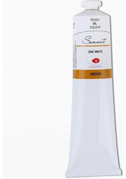 Sonnet Yağlı Boya 120 Ml. 100 Zinc White