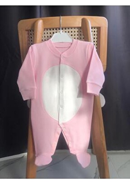%100 Pamuk Pembe Patikli Tavşan Tulum Takımı fiyatları