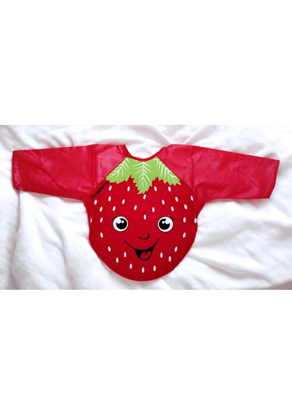 0-12 Ay Kollu Şirin Renkli Desenli Mama Önlüğü fiyatları