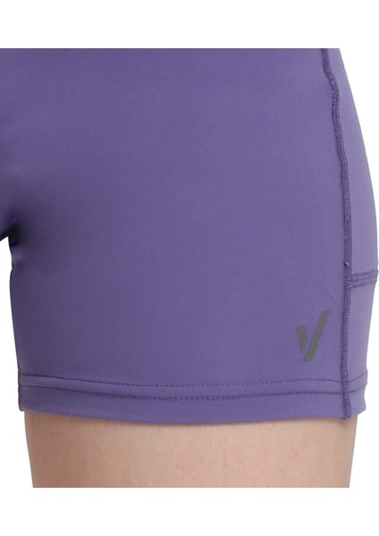 Lida Kadın Mor Günlük Stil Tayt 25YK025-MOR