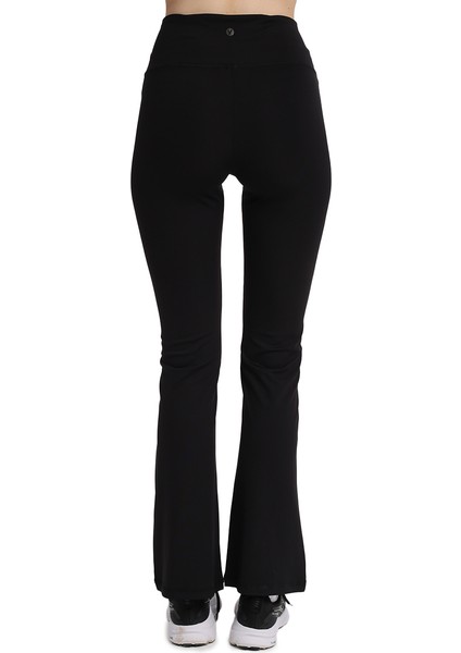 Eloy Flare Kadın Siyah Antrenman Tayt 25KK1035-SYH fiyatları