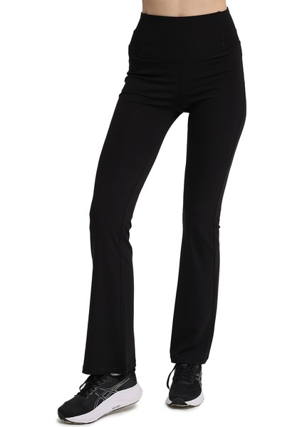 Eloy Flare Kadın Siyah Antrenman Tayt 25KK1035-SYH indirimleri