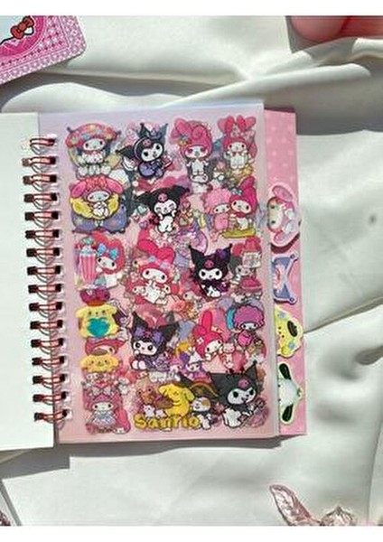 Sanrio Karakterleri Kitty Kuromi Sticker Defteri fiyatları