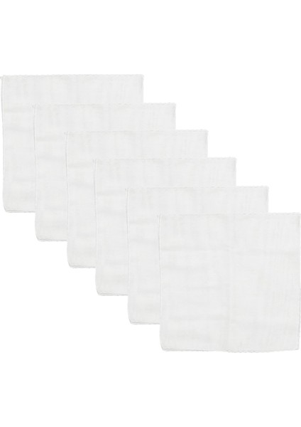 Tülbentli Bebek Ağız Mendili 6'li 7555