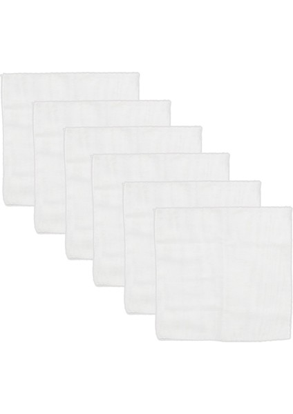 Tülbentli Bebek Ağız Mendili 6'li 7555