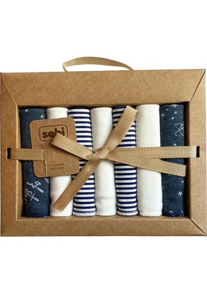 Müslin Bebek Ağız Mendili 7'li 2009
