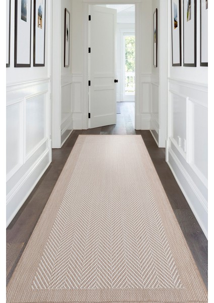 Sısal Yıkanabilir Krem Bej Tüy ve Hav Vermez Makine Dokuma Halı Mutfak Balkon Antre Bahçe Teras fiyatları