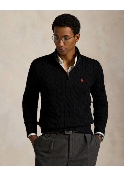 Yarım Fermuar Triko Kazak indirimleri