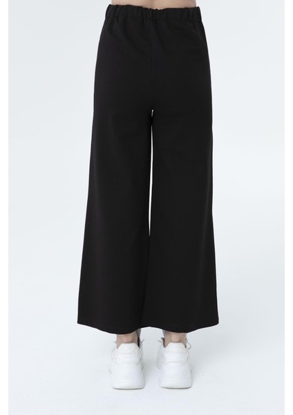 Kadın Geniş Paça Pantolon - 30007PNT - Black modelleri