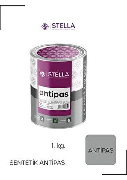 1 kg Sentetik Antipas Astar Pas Önleyici Gri Renk ile Profesyonel Kalite ve Kolay Uygulama fiyatları