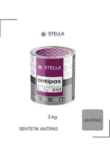 1 kg Sentetik Antipas Astar Pas Önleyici Gri Renk ile Profesyonel Kalite ve Kolay Uygulama modelleri