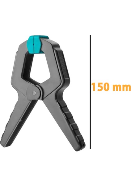 Plastik Tutacaklı Yaylı Kıskaç Işkence 150MM Marangoz ve Atölye Pratik Kullanım Ergonomik Tasırım fiyatları