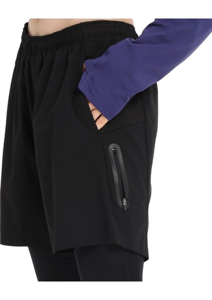 Acron Erkek Siyah Koşu Şort 25KE1003-SYH fırsatları
