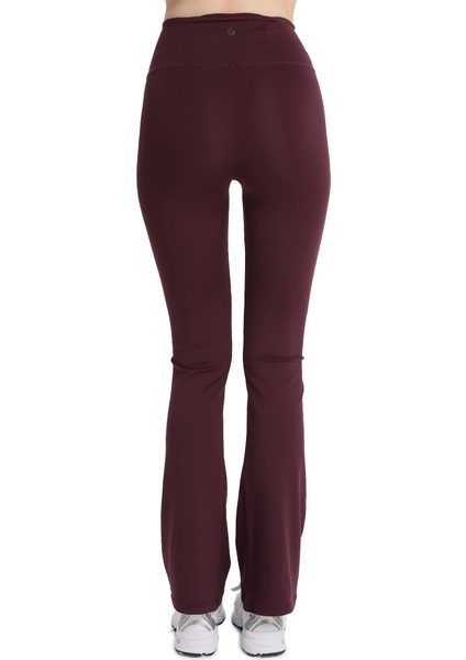 Eloy Flare Kadın Bordo Antrenman Tayt 25KK1035-BRD fiyatları