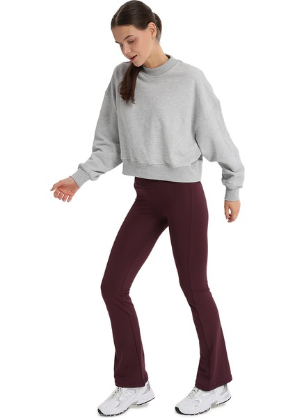 Eloy Flare Kadın Bordo Antrenman Tayt 25KK1035-BRD modelleri