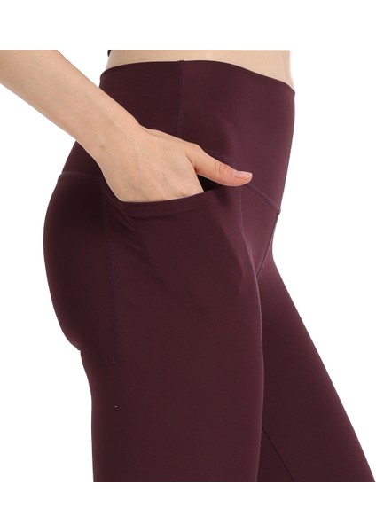 Welton Kadın Bordo Antrenman Tayt 25KK1036-BRD fırsatları