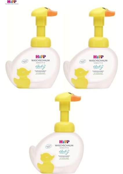 Hipp Babysanft Bebek El Yıkama Köpüğü 250 gr x 3 Adet