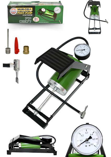 FP-0907 Ayak Pompası Rus Modeli Kalın Piston