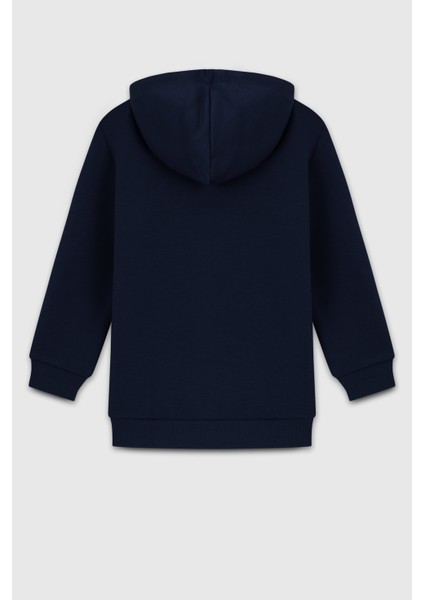Erkek Çocuk BNT-B23341 Kapüşonlu Sweatshirt Lacivert fiyatları