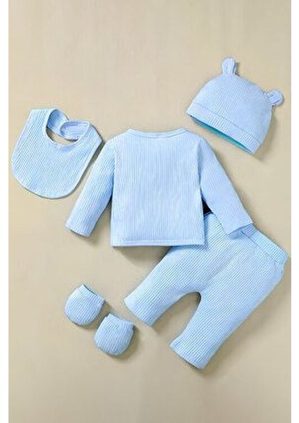 Bebek Raporlu %100 Pamuk 5'li Yenidoğan Hastane Çıkış Set fiyatları