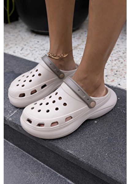 Casolla Kadin Bej Vizon Eva Hastane-Gunluk-Doktor-Hemşire Eva Yumusak Terlik indirimleri