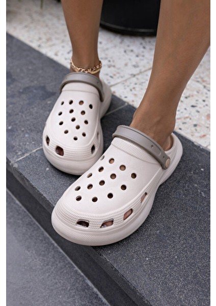 Casolla Kadin Bej Vizon Eva Hastane-Gunluk-Doktor-Hemşire Eva Yumusak Terlik