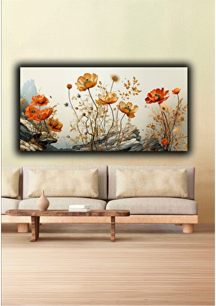 Orange Blossom Dekoratif Kanvas Duvar Tablo