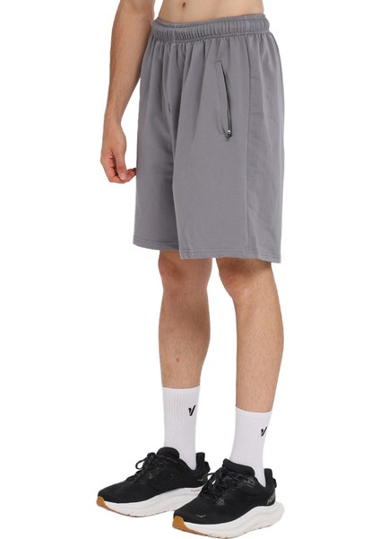 Grigi Erkek Gri Günlük Stil Şort 24YETL35D01-GRI