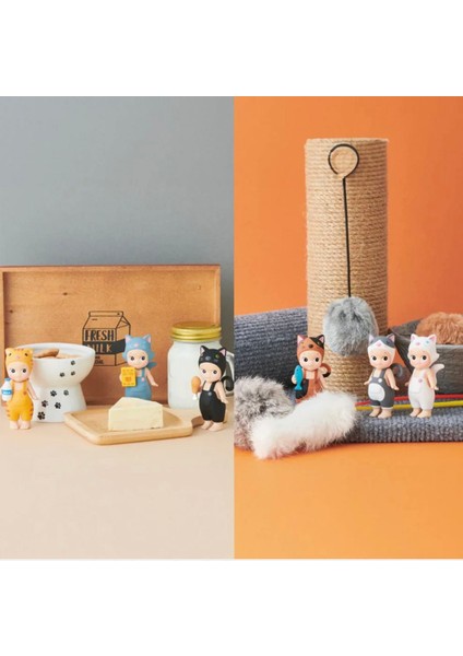 Sonny Angel Cat Lıfe Serisi Telefon Aksesuar modelleri