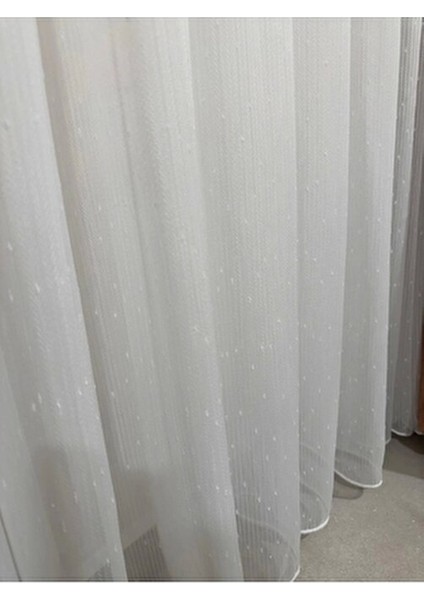 Nivemeshome Mızraklı FIR0914 AR03102 1/3 Sık Pileli Beyaz Tül Perde Apm fırsatları