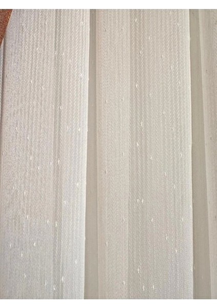 Nivemeshome Mızraklı FIR0914 AR03102 1/3 Sık Pileli Beyaz Tül Perde Apm indirimleri