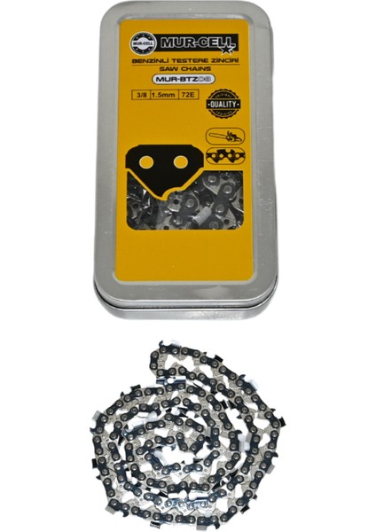 3/8 1.5mm 36 Diş Kaliteli Zincir