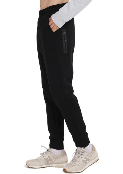 Arvada Erkek Siyah Günlük Stil Eşofman Altı 25KE1005-SYH