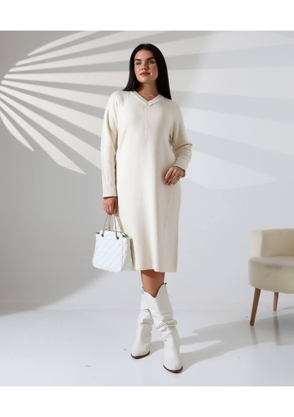 Uzun Triko Elbise fiyatları