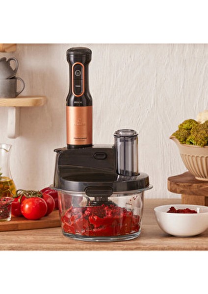 6 Bıçaklı Premium Cam Mutfak Robotu Çırpma, Dilimleme, Doğrama, Blender, Karıştırma,buz Kırma 2500W modelleri