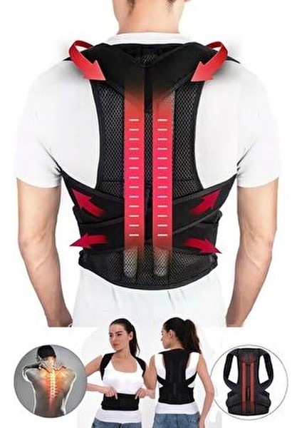 Dik Duruş Korsesi Sırt Korse Kadın Erkek Dikduruş Için Kamburluk Korseleri Önleyici Ayarlanabilir fiyatları