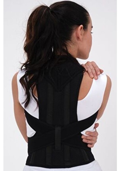 Dik Duruş Korsesi Sırt Korse Kadın Erkek Dikduruş Için Kamburluk Korseleri Önleyici Ayarlanabilir