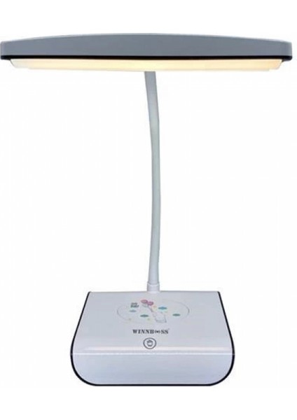 Şarjlı Oynar Esnek Başlıklı Dokunmatik 3 Farklı Modda Yanan Kaymaz Taban LED Masa Lambası