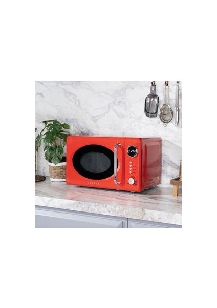 Md 20 Yd Retro Kırmızı Mikrodalga Fırın fırsatları