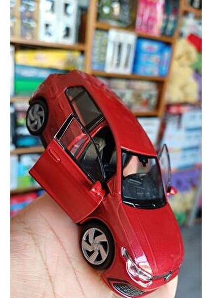 Volkswagen Yeni Golf 8 Gti Metal Araba Çekbırak Koleksiyon Model Kırmızı fırsatları