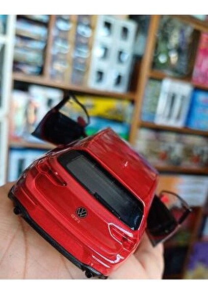 Volkswagen Yeni Golf 8 Gti Metal Araba Çekbırak Koleksiyon Model Kırmızı indirimleri