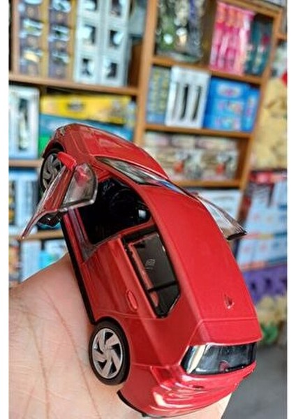 Volkswagen Yeni Golf 8 Gti Metal Araba Çekbırak Koleksiyon Model Kırmızı