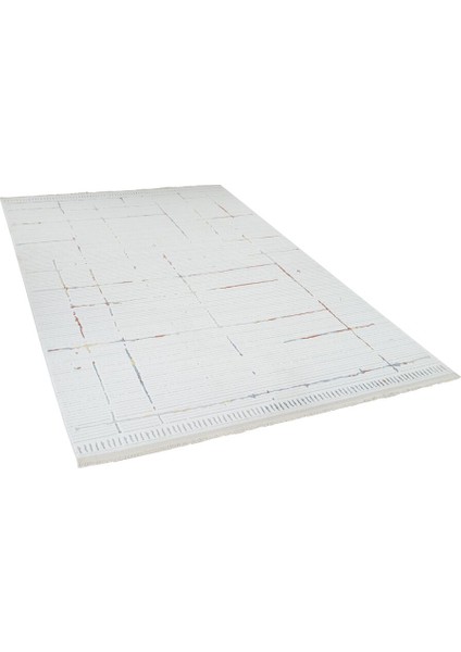 Origami 6942 Beyaz Multi - Polyester Dokuma Halı | Modern Salon Halısı fiyatları
