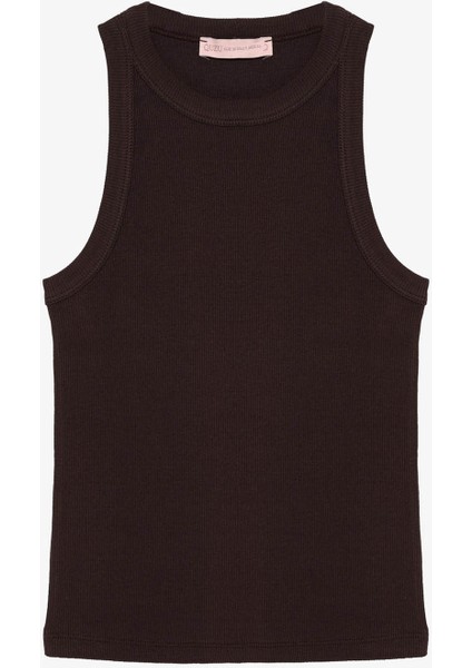 Koyu Kahve Kadın Atlet 60081 fiyatları